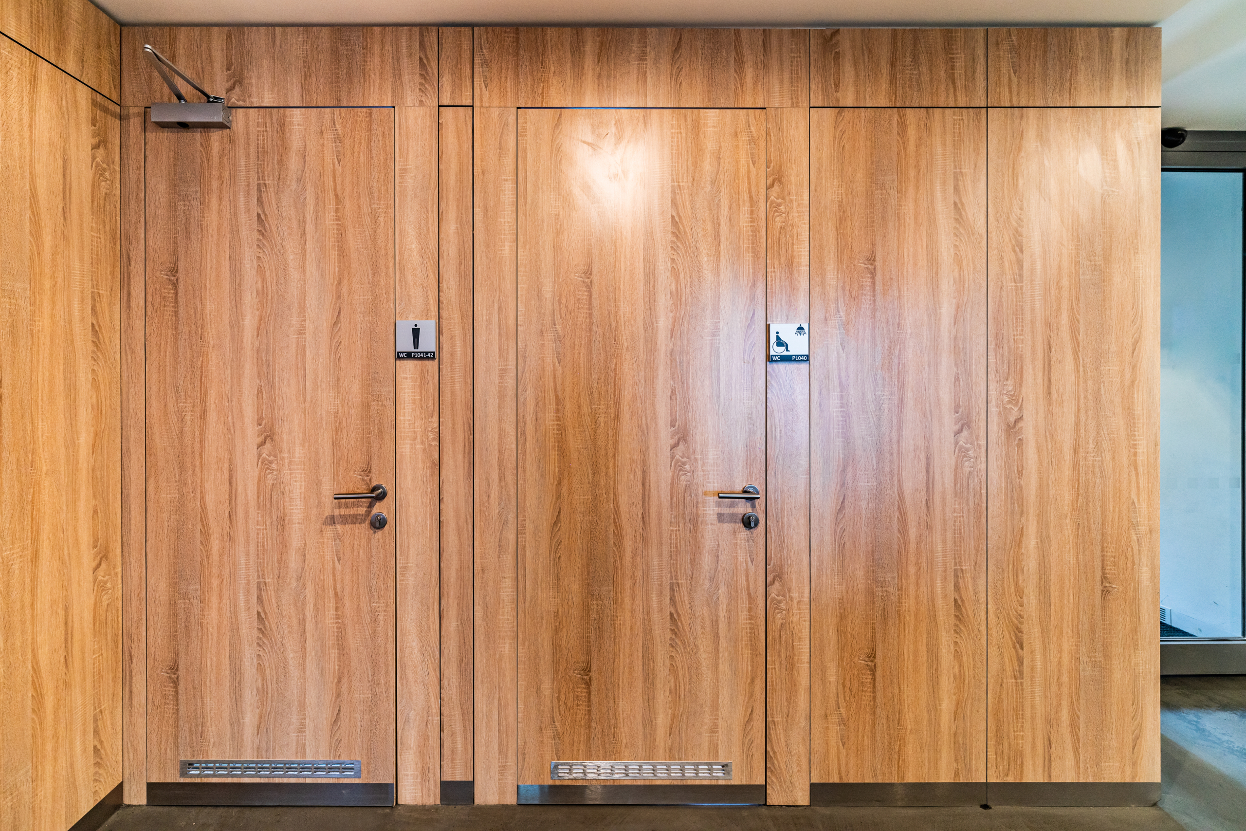 Sanitární příčky Comfort nerez